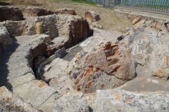 Tepidarium of the Pallottino Baths at Turris Libysonis.