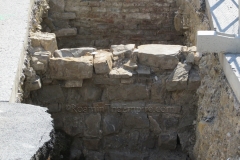 Excavations on Via del Teatro Romano.