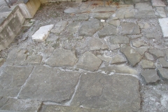 Detail of the cardo leading from the Arco di Riccardo.