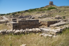 Temple with Doric Columns