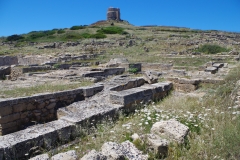 Temple with Doric Columns