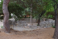 Remains of the curia/administrative buildings.