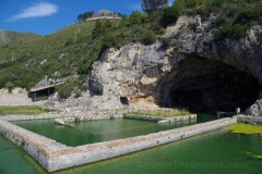 Triclinium of Tiberius' Villa at Sperlonga.