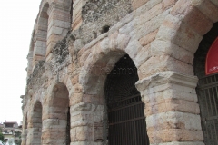 Exterior detail of the amphitheater.