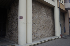 Wall section along Cours Marc-Antoine Brillier.
