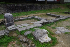 Basin in the temple of Cybele in the Jardin Archéologique de Cybèle.