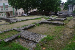 Temple of Cybele in the Jardin Archéologique de Cybèle.