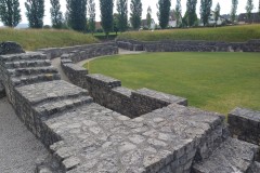 Northeast area of the amphitheater.