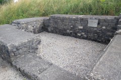 Niche for one of the stairwells around the exterior wall of the amphitheater.