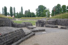 North entrance of the amphitheater from the exterior.