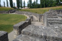 Northwest area of the amphitheater.
