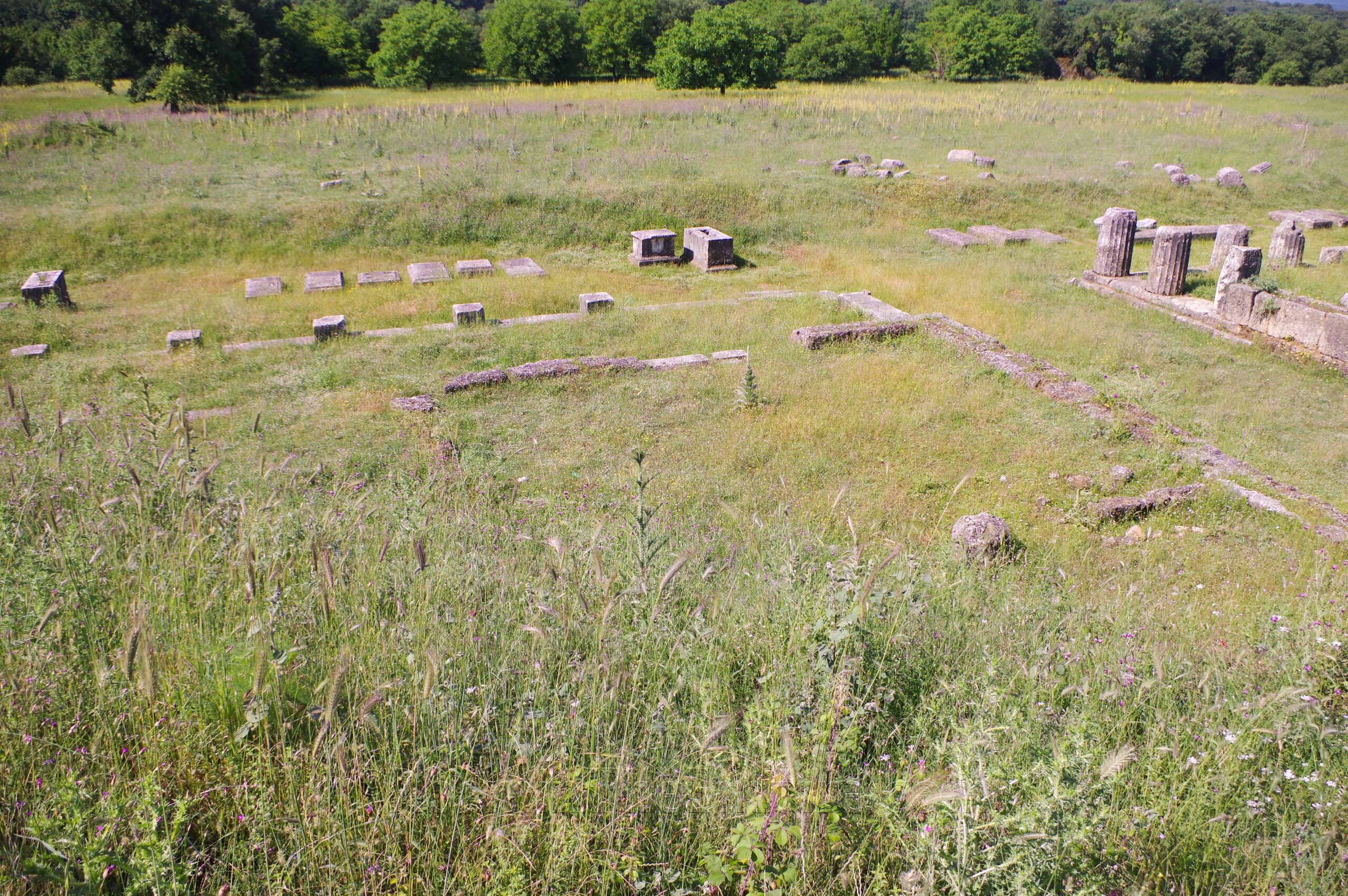 Archive building of the agora.