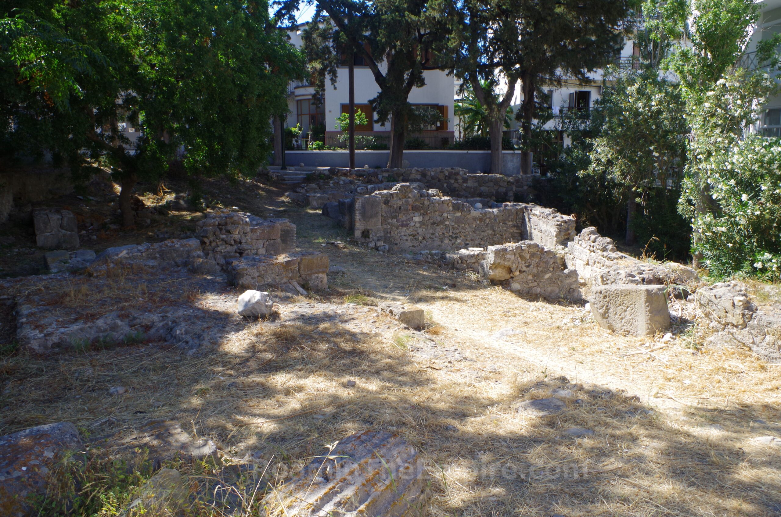 Western area of the Northern Baths.