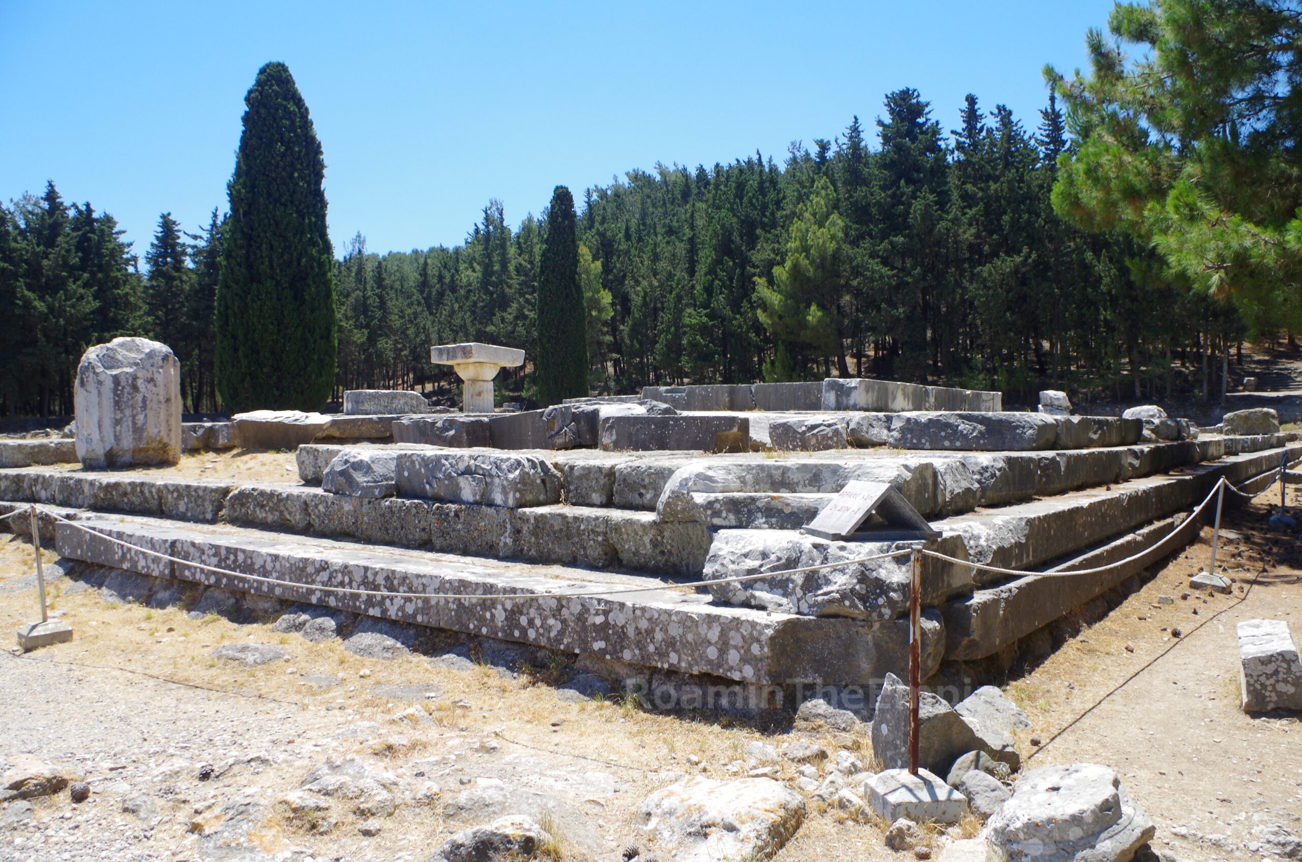 Temple A. Asclepieion.