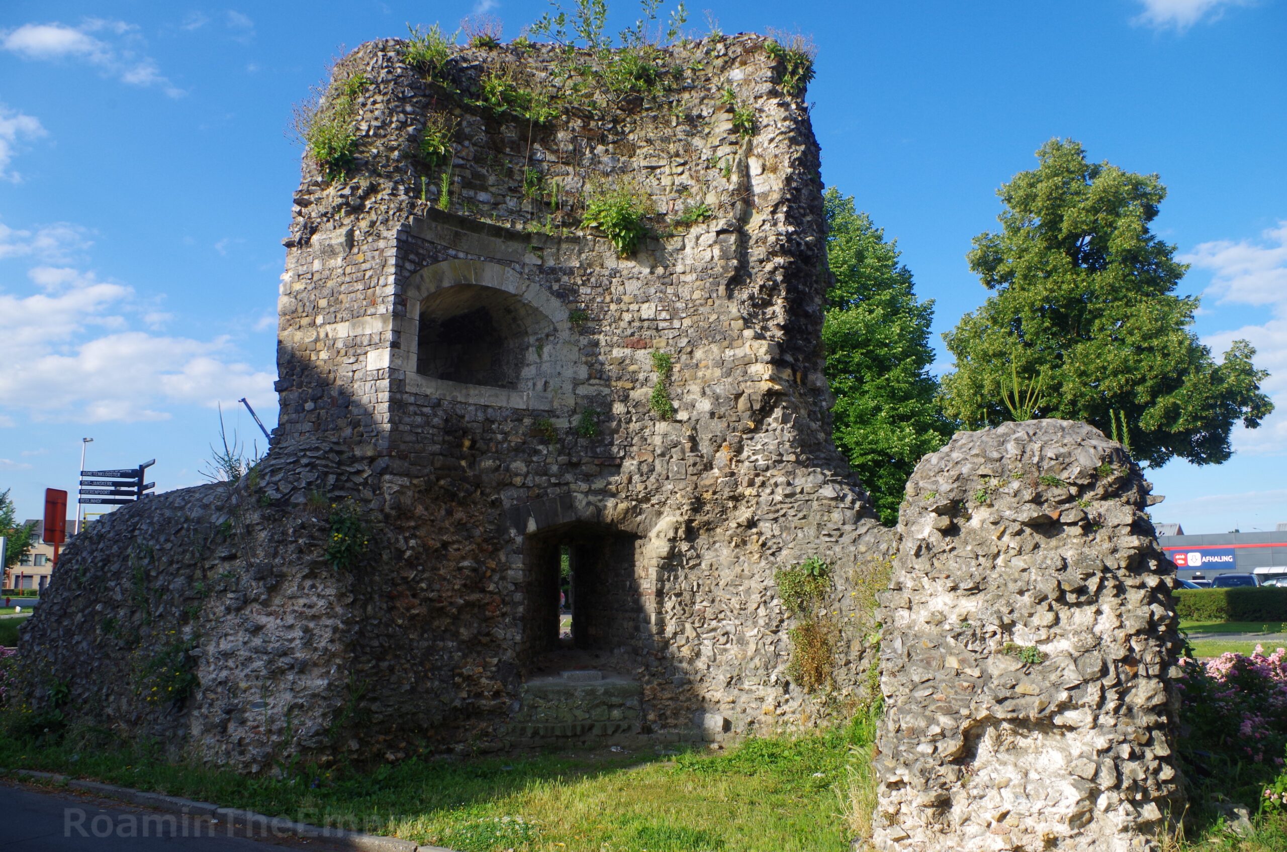 Interior side of the Velinx Tower.